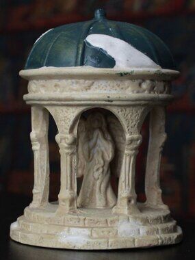Vintage Cobblestone Corners 2004 "Windham Heights" Angel Gazebo Pavilion